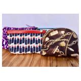 4 pc Estee Lauder Make-Up Bags w/Contents (not