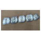 .925 Silver Signed Bracelet