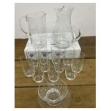 Princess House Heritage glassware w/a delicate