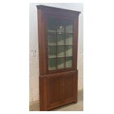 Early 2 Piece 3 Door Corner Cupboard 42/20/88