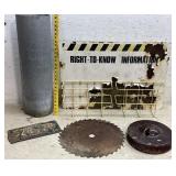Insulator, License Plate, Advertisement Rack, etc
