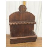 Primitive utensil rack