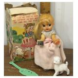 Mary had a Little Lamb wind up toy w/ box