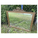 Decorative hanging mirror