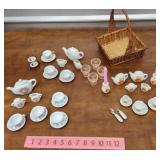 Childrens tea sets etc