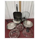 Pans and misc. lids