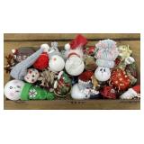 Christmas assortment individual ornaments and