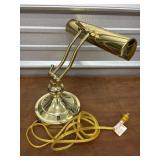 Art Deco Brass Bankers Lamp from clean estate