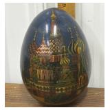Large Russian painted egg