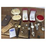Watches, jewelry box, trinket box, Sony Walkman