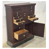 Dental Cabinet  w/marble kick plate - Great