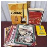 Guitar music book, rock ï¿½nï¿½ roll encyclopedia,