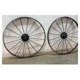 2 Iron Wagon Wheels 43ï¿½