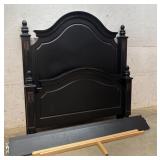 Queen Size Black Lacquer Bedframe 61/81- heavy