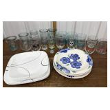 Corelle, Pier 1, Pfaltzgraff plates, assorted