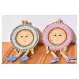 Pair of Collections Etc Anthropomorphic Plates (1