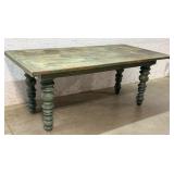 Farm Table w/nice turned legs 72/36/30