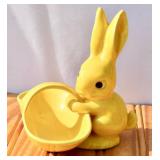 Goebel Yellow Bunny with Basket