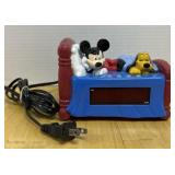 Vintage Mickey Mouse Clock. WORKS!