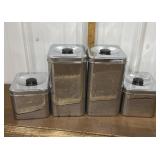 Harvell metal canister set