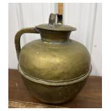 Huge brass Jug w/ lid