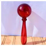 Antique Glass Sock Darner