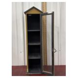 Wooden cabinet hand painted