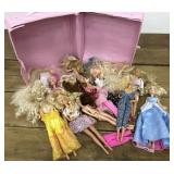 Barbie collections. Well loved. including some