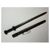 Antique Chinese Short Sword Hindu Blade