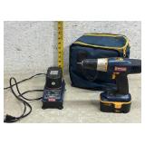 Ryobi Cordless Drill w/ Charger - works