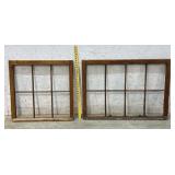 6 & 8 Pane Glass Windows