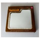Vintage NOS Glass Tile Mirror Squares