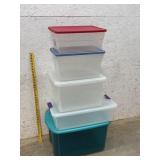 Storage Totes (4)