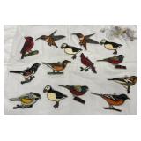 14 Stain Glass look Birds