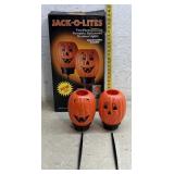 Jack- O - Lights Outdoor Halloween Pumpkin Lights