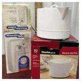 Electric can opener and hot pot