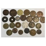 Foreign coins