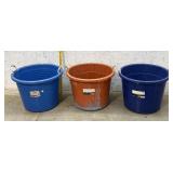 Rope Handled Tubs (3)