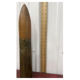 Large Trench art hiding space - brass & Wood