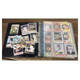 Yankee Baseball card album *approximately 1/2 of