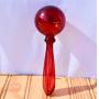 Antique Glass Sock Darner