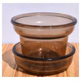 Vintage Corning Glass Plant Helper Planter