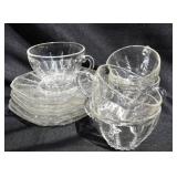 Federal Glass Columbia Cups & Saucers