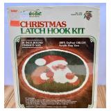 NOS Christmas Latch Hook Kit (sealed)