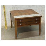 MCM  Lane End Table - $ Donated to food pantry