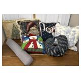 Throw pillows, neck pillows