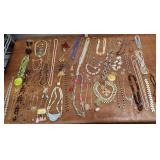 Costume jewelry necklaces etc