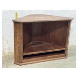 Open Corner Cupboard (oak) 48/24/34