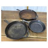 Lodge cast iron pans