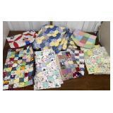 Yo-yo quilt, doll blankest, quilts *yo-yo quilt